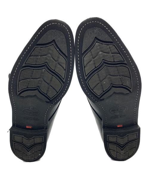 SCOTCH GRAIN（スコッチグレイン）SCOTCH GRAIN (スコッチグレイン) シングルモンクストラップシューズ ブラック サイズ:26cmの古着・服飾アイテム