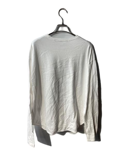 FRAMeWORK（フレームワーク）FRAMeWORK (フレームワーク) ロゴロンTee ホワイト サイズ:ｻｲｽﾞ不明の古着・服飾アイテム