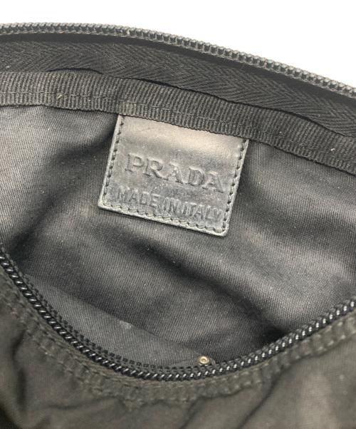 PRADA（プラダ）PRADA (プラダ) コスメポーチ ブラックの古着・服飾アイテム