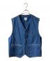 HOUSTON（ヒューストン）の古着「WABASH WORK VEST」｜インディゴ