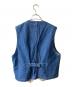 HOUSTON (ヒューストン) WABASH WORK VEST インディゴ サイズ:L：5000円