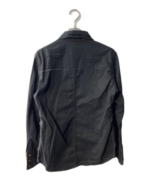 BURBERRY BLACK LABEL（バーバリーブラックレーベル）BURBERRY BLACK LABEL (バーバリーブラックレーベル) ミリタリージャケット ブラック サイズ:Mの古着・服飾アイテム