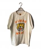 HUMAN MADEヒューマンメイド）の古着「タイガープリントTシャツ」｜ホワイト
