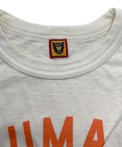 HUMAN MADE（ヒューマンメイド）HUMAN MADE (ヒューマンメイド) タイガープリントTシャツ ホワイト サイズ:XLの古着・服飾アイテム