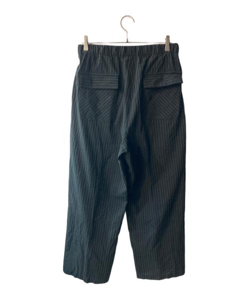 cornier（コルニエ）Cornier (コルニエ) SASHIKO STITCHING EASY PANTS ブラック サイズ:Lの古着・服飾アイテム