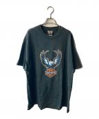 HARLEY-DAVIDSONハーレーダビッドソン）の古着「Tシャツ」｜ブラック