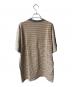 Faded Glory (フェイデッドグローリー) マルチボーダーTシャツ ブラウン×ネイビー サイズ:ｻｲｽﾞ表記無：6000円
