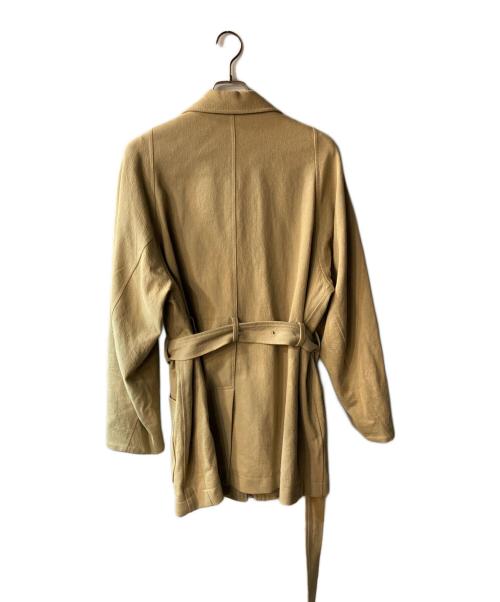 LOW CLASSIC（ロウクラシック）LOW CLASSIC (ロウクラシック) HALF POCKET JACKET ベージュ サイズ:Ｍの古着・服飾アイテム