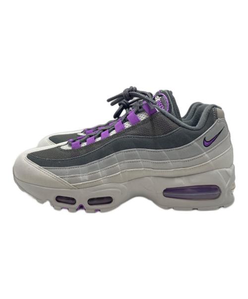 NIKE（ナイキ）NIKE (ナイキ) AIR MAX 95 Big Bubble パープル×グレー サイズ:27cm 未使用品の古着・服飾アイテム