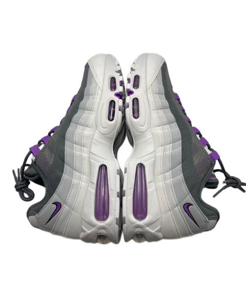 NIKE（ナイキ）NIKE (ナイキ) AIR MAX 95 Big Bubble パープル×グレー サイズ:27cm 未使用品の古着・服飾アイテム