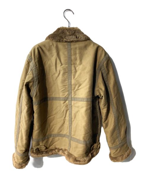 ALPHA（アルファ）ALPHA (アルファ) B-3フライトジャケット ブラウン サイズ:Mの古着・服飾アイテム