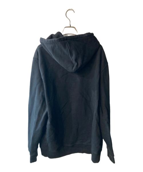 ALEXANDER McQUEEN（アレキサンダーマックイーン）ALEXANDER McQUEEN (アレキサンダーマックイーン) グラフィックロゴプリントパーカー ブラック サイズ:XLの古着・服飾アイテム