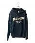 ALEXANDER McQUEEN（アレキサンダーマックイーン）の古着「グラフィックロゴプリントパーカー」｜ブラック