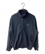 FRED PERRYフレッドペリー）の古着「Jersey Harrington Jacket」｜ネイビー