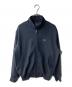 FRED PERRY（フレッドペリー）の古着「Jersey Harrington Jacket」｜ネイビー