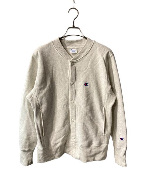 Champion REVERSE WEAVE（チャンピオン リバース ウィーブ）Champion REVERSE WEAVE (チャンピオン リバース ウィーブ) リバースウィーブ スウェットジャケット グレー サイズ:Mの古着・服飾アイテム