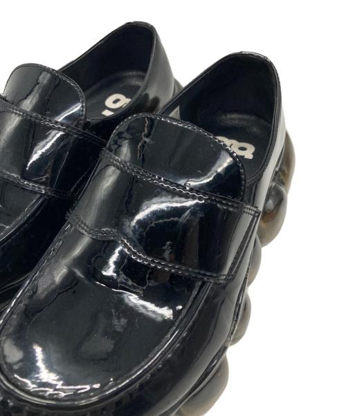 grounds（グラウンズ）grounds (グラウンズ) Jewelry loafer ブラック サイズ:25㎝の古着・服飾アイテム