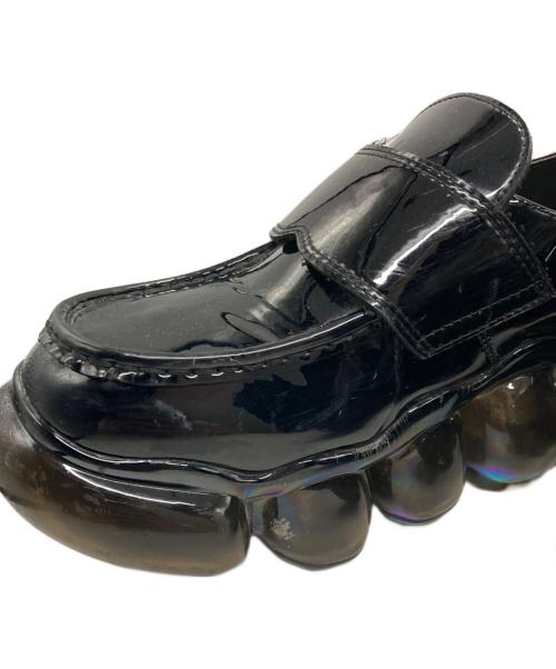 grounds（グラウンズ）grounds (グラウンズ) Jewelry loafer ブラック サイズ:25㎝の古着・服飾アイテム