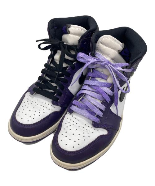 NIKE（ナイキ）NIKE (ナイキ) AIR JORDAN 1 RETRO HIGH OG パープル サイズ:27.5cmの古着・服飾アイテム
