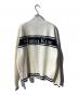Matin Kim (マーティン キム) SPELL POINT STRIPE KNIT CARDIGAN ホワイト サイズ:L：10000円