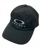 OAKLEY×PALACEオークリー×パレス）の古着「メタルロゴキャップ」｜ブラック
