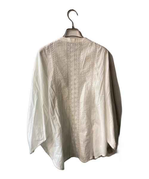 BEARDSLEY（ビアズリー）BEARDSLEY (ビアズリー) ドルマンスリーブブラウス ホワイト サイズ:FREEの古着・服飾アイテム