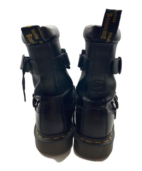 Dr.Martens（ドクターマーチン）Dr.Martens (ドクターマーチン) QUYNN ジャングルブーツ ブラック サイズ:26㎝の古着・服飾アイテム