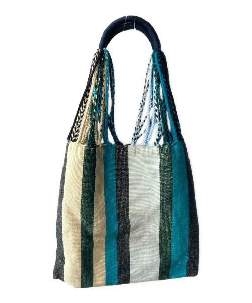 MARNI（マルニ）MARNI (マルニ) FLOWER CAFE HAMMOCK BAG ブルーの古着・服飾アイテム