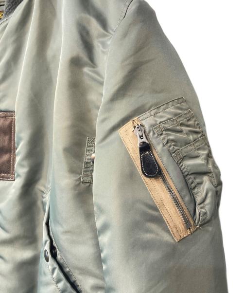 BUZZ RICKSON'S（バズリクソンズ）Buzz Rickson's (バズリクソンズ) Type MA-1 SLENDER ORIGINAL SPEC カーキ サイズ:Lの古着・服飾アイテム