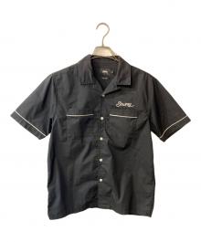 stussy（ステューシー）の古着「ボーリングシャツ」｜ブラック