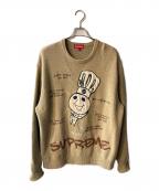 SUPREMEシュプリーム）の古着「22AW Doughboy Sweater」｜ブラウン