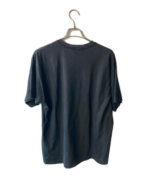 STONE ISLAND（ストーンアイランド）STONE ISLAND (ストーンアイランド) Supreme (シュプリーム) 22AW EMBROIDERED LOGO S/S Top ブラック サイズ:Ｍの古着・服飾アイテム