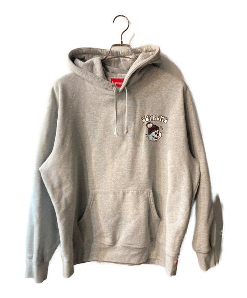 SUPREME（シュプリーム）SUPREME (シュプリーム) 21AW Snowman Hooded Sweatshirt グレー サイズ:Lの古着・服飾アイテム