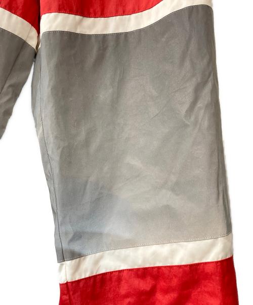 BURBERRY（バーバリー）BURBERRY (バーバリー) Logo Graphic Striped Nylon Trackpants レッド サイズ:Sの古着・服飾アイテム