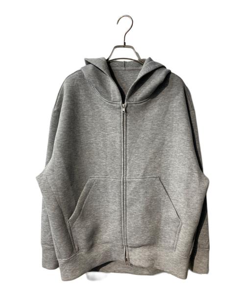 SLOBE IENA（スローブ イエナ）SLOBE IENA (スローブ イエナ) ボリュームジップアップフーディー グレー サイズ:Fの古着・服飾アイテム