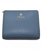 FURLAフルラ）の古着「二つ折り財布 CAMELIA S カメリア」｜スカイブルー