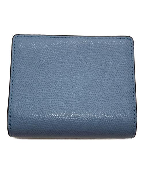 FURLA（フルラ）FURLA (フルラ) 二つ折り財布 CAMELIA S カメリア スカイブルーの古着・服飾アイテム