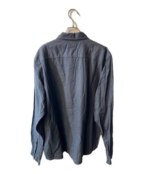 Patagonia（パタゴニア）Patagonia (パタゴニア) Fjord Flannel Shirt/ネルシャツ ネイビー サイズ:Lの古着・服飾アイテム