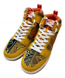 NIKE（ナイキ）の古着「Dunk High Somos Familia "Día de Muertos"」｜イエロー×オレンジ