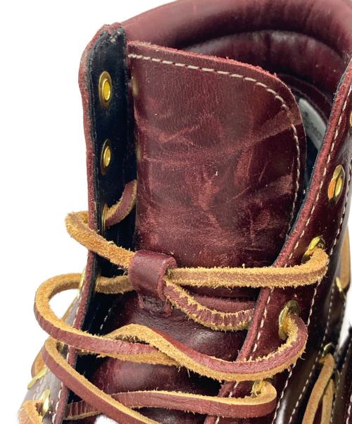 Timberland（ティンバーランド）Timberland (ティンバーランド) andreMhoffwann セブンアイ クラシック ラグ バーガンディー サイズ:26cmの古着・服飾アイテム