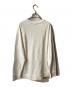MAISON KITSUNE (メゾンキツネ) ダブルフォックスヘッド パッチ クラシック スウェットシャ ホワイト サイズ:XL：10000円