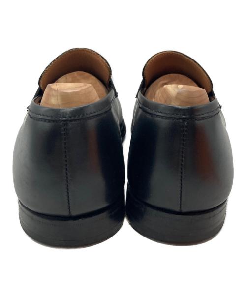 Crockett & Jones（クロケット＆ジョーンズ）Crockett & Jones (クロケット＆ジョーンズ) BOSTON 2 コインローファー ブラック サイズ:6 1/2の古着・服飾アイテム