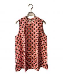 MARELLA（マレーラ）の古着「ノースリーブブラウス」｜レッド