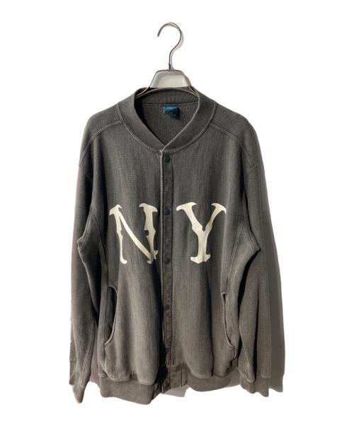 good on（グッドオン）good on (グッドオン) リバースタイプ スウェットジャケット グレー サイズ:Lの古着・服飾アイテム