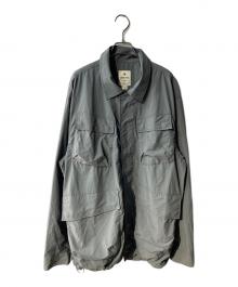 Snow peak×URBAN RESEARCH DOORS（スノーピーク×アーバンリサーチドアーズ）の古着「別注Nylon Tussah Blouson」｜グレー