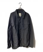 Snow peak×URBAN RESEARCH DOORSスノーピーク×アーバンリサーチドアーズ）の古着「別注Nylon Tussah Blouson」｜ブラック