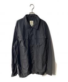 Snow peak×URBAN RESEARCH DOORS（スノーピーク×アーバンリサーチドアーズ）の古着「別注Nylon Tussah Blouson」｜ブラック