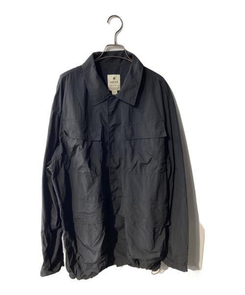 Snow peak（スノーピーク）snow peak (スノーピーク) URBAN RESEARCH DOORS (アーバンリサーチドアーズ) 別注Nylon Tussah Blouson ブラック サイズ:XLの古着・服飾アイテム