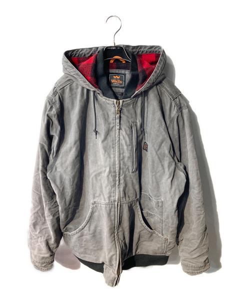Walls（ウォールズ）Walls (ウォールズ) ダック地ジャケット グレー サイズ:XLの古着・服飾アイテム