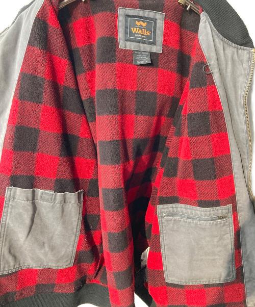 Walls（ウォールズ）Walls (ウォールズ) ダック地ジャケット グレー サイズ:XLの古着・服飾アイテム